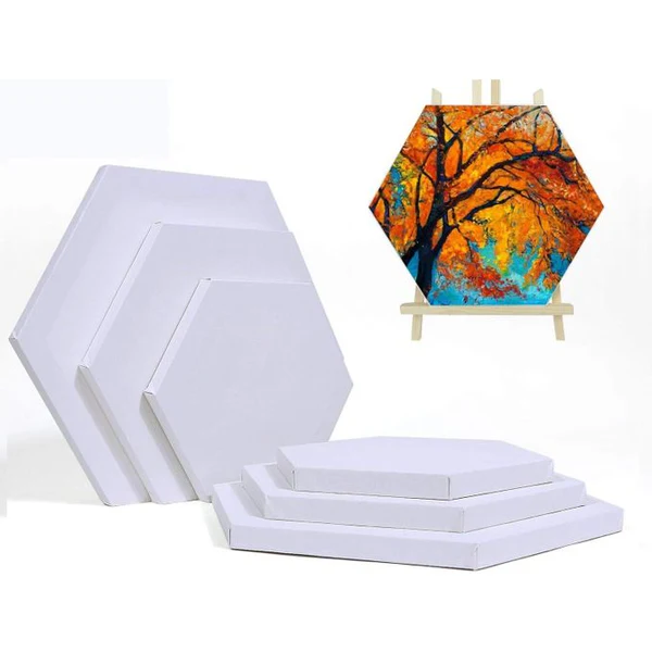 SuperbBoardHexagonArtistCanvasBoard